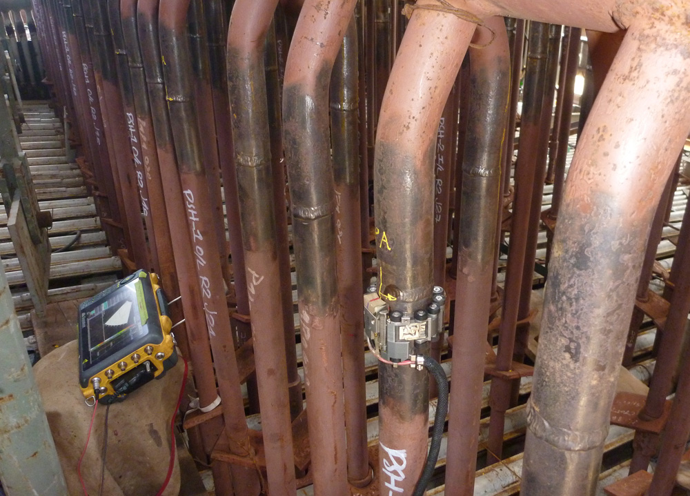 Inspection de soudures de tubes par PAUT